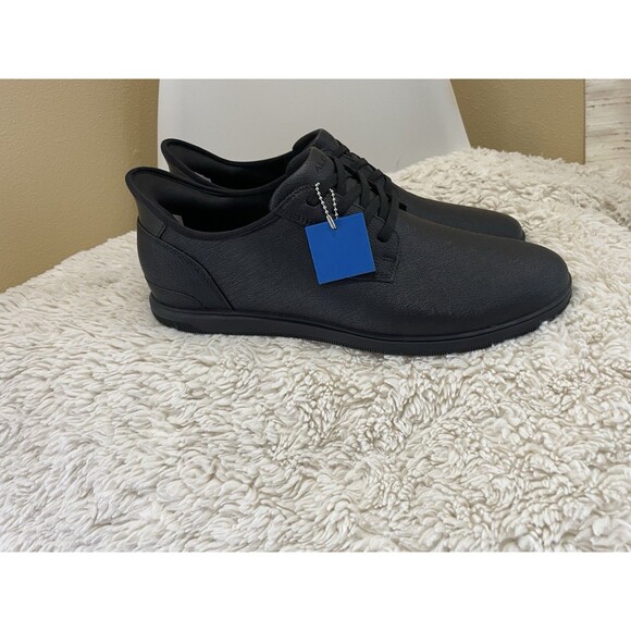 NIB ALDO Fitzpatrick Casual Men’s Shoe Black Size 12 Lace Up Round Toe Flat main image 4